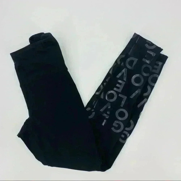 Body Glove‎ Black Active Logo Lined Leggings - Picture 6 of 10